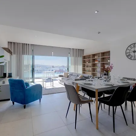 Superlative Apartment With Valletta And Harbour Views Sliema Exterior photo